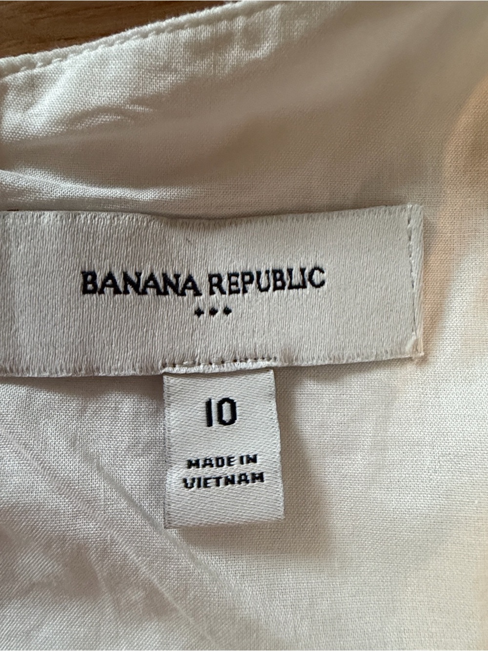 NWOT Banana Republic Cream Lined Linen Cross-Strap Midi Dress - Picture 4 of 4